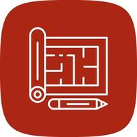 Blueprint Creative Icon Design vector