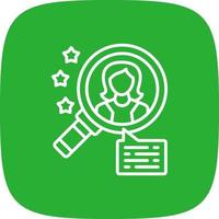 Talent Search Creative Icon Design vector