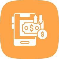 Money Transfer Creative Icon Design vector