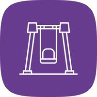 Swing Creative Icon Design vector