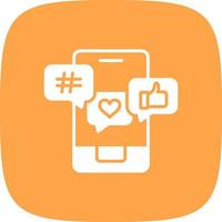 Social Media Creative Icon Design vector