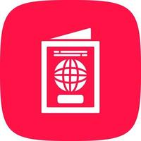 Passport Creative Icon Design vector