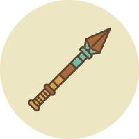 Spear Creative Icon Design vector