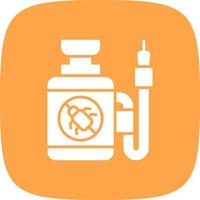 Pesticide Creative Icon Design vector