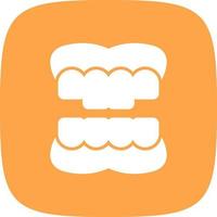 Denture Creative Icon Design vector