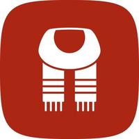Scarf Creative Icon Design vector