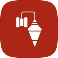 Plumb Bob Creative Icon Design vector