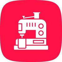 Sewing Machine Creative Icon Design vector