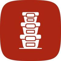 Container Creative Icon Design vector