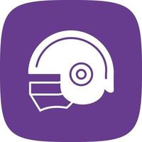 Helmet Creative Icon Design vector