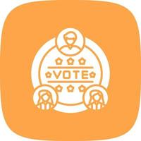 Elections Creative Icon Design vector