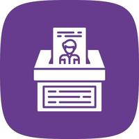 Ballot Creative Icon Design vector