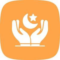 Prayer Creative Icon Design vector