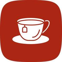 Tea Cup Creative Icon Design vector