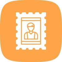 Stamp picture Creative Icon Design vector