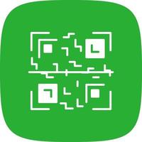Qr Code Creative Icon Design vector
