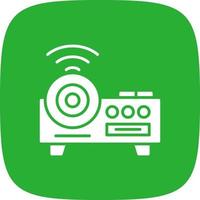 Projector Creative Icon Design vector