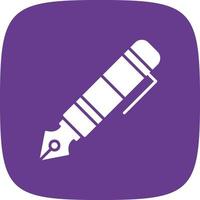 Fountain Pen Creative Icon Design vector