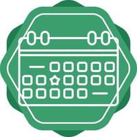 Calendar Vector Icon