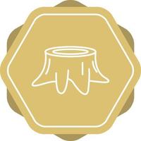 Stump Vector Icon