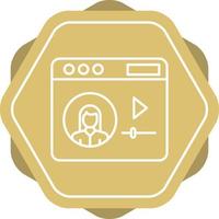 Video Tutorial Vector Icon