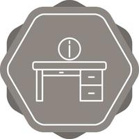 Information Desk Vector Icon