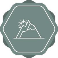 Mountain Vector Icon