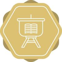 Education Presentation Vector Icon