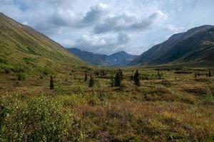 Nature landscape in Alaska photo