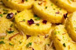 Bread Rasmalai is the tweaked version of traditional Ras malai using bread slices instead of paneer photo