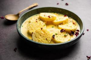 Bread Rasmalai is the tweaked version of traditional Ras malai using bread slices instead of paneer photo