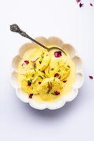 Bread Rasmalai is the tweaked version of traditional Ras malai using bread slices instead of paneer photo