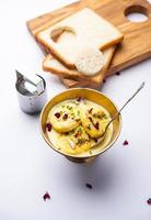 Bread Rasmalai is the tweaked version of traditional Ras malai using bread slices instead of paneer photo