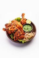 Tandoori Chicken is an Indian non vegetarian spicy food photo