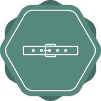 Unique Belt Vector Line Icon