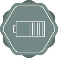 Unique Battery Vector Line Icon