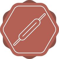 Unique Roller And Pin Vector Line Icon