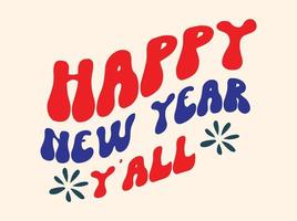 Happy new year 2023 t shirt design vector