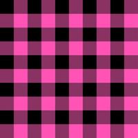 patrón de cuadros sin costura negro y rosa vector