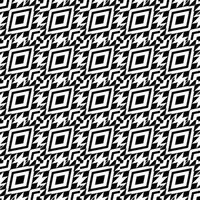 black and white seamless geometric pattern background vector