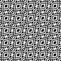 black and white seamless geometric pattern background vector