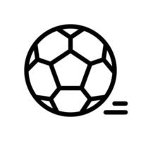 icono de fútbol. signo abstracto y símbolo para el diseño de plantillas. vector. vector