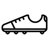 icono de bota de fútbol. signo abstracto y símbolo para el diseño de plantillas. vector. vector