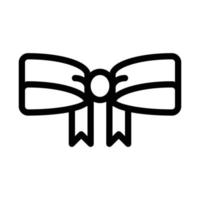 icono de cinta de arco. símbolo de elemento simple para el diseño de plantillas. se puede utilizar para el sitio web y la aplicación móvil. vector. vector