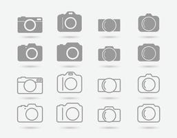 Camera sign and symbol. Photo icon or image icon. Vector. vector