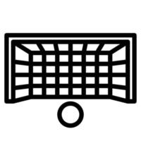 Soccer goal icon. Abstract sign and symbol for template design. Vector. vector