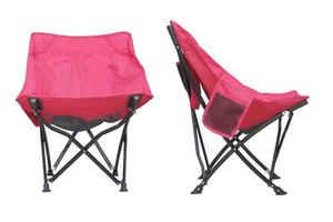 Camping chair Front and side shots on a white background photo