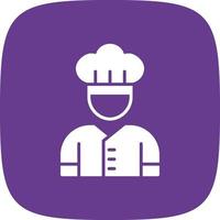 diseño de icono creativo de chef vector