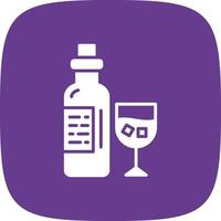 Wine Creative Icon Design vector