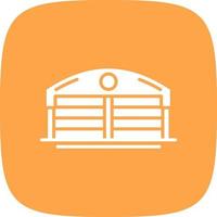 Warehouse Creative Icon Design vector